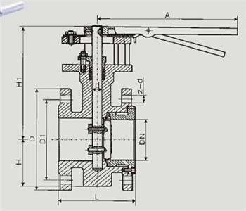 手動(dòng)硬密封蝶閥